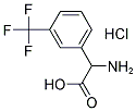 2-AMINO-2-(3-(TRIFLUOROMETHYL)PHENYL)ACETIC ACID HYDROCHLORIDE CAS#: 1134915-25-5