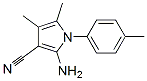 2-AMINO-4,5-DIMETHYL-1-(4-METHYLPHENYL)-1H-PYRROLE-3-CARBONITRILE CAS#: 72578-53-1