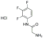 2-AMINO-N-(2,3,4-TRIFLUOROPHENYL)ACETAMIDE HYDROCHLORIDE CAS#: 1046757-38-3