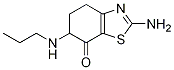 2-AMino-6-(propylaMino)-5,6-dihydrobenzo[d]thiazol-7(4H)-one CAS#: 1286047-33-3