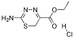 2-AMino-6H-[1,3,4]thiadiazine-5-carboxylic acid ethyl ester HCl CAS#: 1332495-34-7