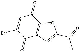 2-Acetyl-5-broMo-benzofuran-4,7-dione CAS#: 1389264-29-2