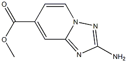 2-Amino-[1,2,4]triazolo[1,5-a]pyridine-7-carboxylic acid methyl ester CAS#: 1094107-42-2
