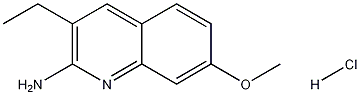 2-Amino-3-ethyl-7-methoxyquinoline hydrochloride CAS#: 1171009-26-9