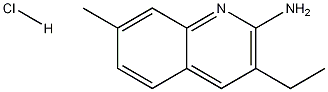 2-Amino-3-ethyl-7-methylquinoline hydrochloride CAS#: 1171083-84-3