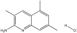 2-Amino-3,5,7-trimethylquinoline hydrochloride CAS#: 1170631-02-3