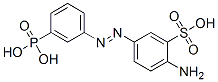 2-Amino-5-[(3-phosphonophenyl)azo]benzenesulfonic acid CAS#: 70911-48-7