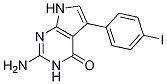 2-Amino-5-(4-iodophenyl)-3H-pyrrolo[2,3-d]pyrimidin-4(7H)-one CAS#: 1204298-51-0