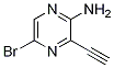 2-Amino-5-bromo-3-ethynylpyrazine CAS#: 1209289-08-6
