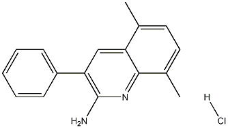 2-Amino-5,8-dimethyl-3-phenylquinoline hydrochloride CAS#: 1170814-17-1