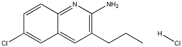 2-Amino-6-chloro-3-propylquinoline hydrochloride CAS#: 1171447-48-5