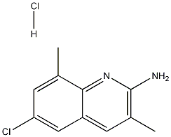 2-Amino-6-chloro-3,8-dimethylquinoline hydrochloride CAS#: 1173263-52-9