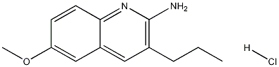 2-Amino-6-methoxy-3-propylquinoline hydrochloride CAS#: 1171619-76-3