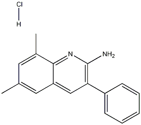 2-Amino-6,8-dimethyl-3-phenylquinoline hydrochloride CAS#: 1173078-52-8