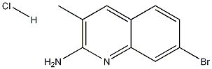 2-Amino-7-bromo-3-methylquinoline hydrochloride CAS#: 1170636-12-0