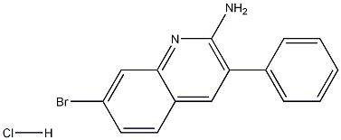 2-Amino-7-bromo-3-phenylquinoline hydrochloride CAS#: 1170838-13-7
