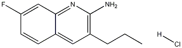 2-Amino-7-fluoro-3-propylquinoline hydrochloride CAS#: 1171029-72-3