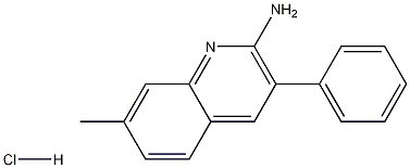 2-Amino-7-methyl-3-phenylquinoline hydrochloride CAS#: 1170842-23-5