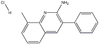 2-Amino-8-methyl-3-phenylquinoline hydrochloride CAS#: 1171690-15-5
