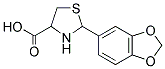 2-BENZO[D]1,3-DIOXOLEN-5-YL-1,3-THIAZOLIDINE-4-CARBOXYLIC ACID CAS#: 72678-96-7