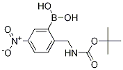 2-(BOC-AMinoMethyl)-5-nitrophenylboronic acid CAS#: 1217500-84-9