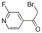 2-BROMO-1-(2-FLUOROPYRIDIN-4-YL)ETHANONE CAS#: 1202854-31-6