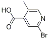 2-BROMO-5-METHYL-4-PYRIDINECARBOXYLIC ACID CAS#: 1211535-59-9