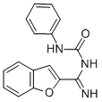 2-Benzofurancarboximidamide, N-((phenylamino)carbonyl)- CAS#: 72583-91-6