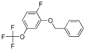 2-(Benzyloxy)-1-fluoro-4-(trifluoroMethoxy)benzene CAS#: 1375069-09-2