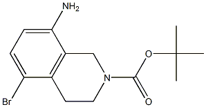2-Boc-5-broMo-1,2,3,4-tetrahydroisoquinolin-8-aMine CAS#: 1260763-55-0