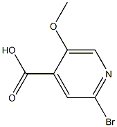 2-BroMo-5-Methoxyisonicotinic acid CAS#: 1256789-55-5