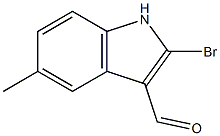 2-BroMo-5-Methyl-1H-indole-3-carbaldehyde CAS#: 1388058-58-9