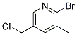 2-BroMo-5-chloroMethyl-3-Methyl-pyridine CAS#: 1355201-77-2