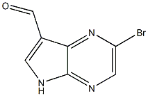 2-BroMo-5H-pyrrolo[2,3-b]pyrazine-7-carboxaldehyde CAS#: 1185428-32-3