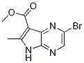 2-BroMo-6-Methyl-5H-pyrrolo[2,3-b]pyrazine-7-carboxylic acid Methyl ester CAS#: 1172943-37-1