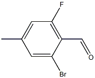 2-BroMo-6-fluoro-4-Methylbenzaldehyde CAS#: 1370025-54-9