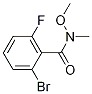 2-BroMo-6-fluoro-N-Methoxy-N-MethylbenzaMide CAS#: 1341037-81-7