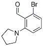2-BroMo-6-(pyrrolidin-1-yl)benzaldehyde CAS#: 1375069-38-7