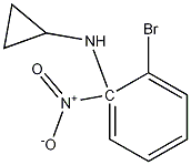2-Bromo-1-cyclopropylamino-1-nitrobenzene CAS#: 1250973-55-7
