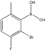 2-Bromo-3-fluoro-6-methylphenylboronicacid CAS#: 1315340-53-4