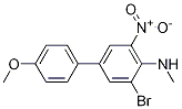 2-Bromo-4-(4-methoxyphenyl)methyl-6-nitroaniline CAS#: 1314987-29-5
