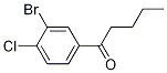 2-Bromo-4-butylcarbonyl-1-chlorobenzene CAS#: 1280786-92-6