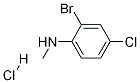 2-Bromo-4-chloro-N-methylaniline hydrochloride CAS#: 1199773-47-1