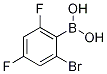 2-Bromo-4,6-difluorophenylboronic acid CAS#: 1315339-48-0