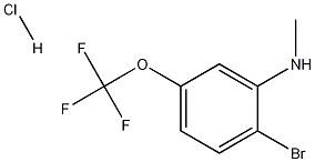2-Bromo-N-methyl-5-(trifluoromethoxy)aniline, HCl CAS#: 1215206-76-0