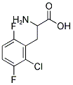 2-CHLORO-3,6-DIFLUORO-DL-PHENYLALANINE CAS#: 1259981-12-8