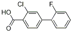 2-CHLORO-4-(2-FLUOROPHENYL)BENZOIC ACID CAS#: 1214362-41-0