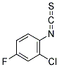 2-CHLORO-4-FLUOROPHENYL ISOTHIOCYANATE CAS#: 71048-69-6