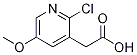 2-CHLORO-5-METHOXYPYRIDINE-3-ACETIC ACID CAS#: 1227499-89-9