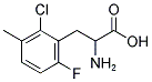 2-CHLORO-6-FLUORO-3-METHYL-DL-PHENYLALANINE CAS#: 1259983-62-4